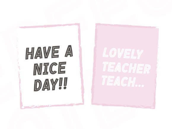 Perfect Note Font PNG with transparent background - Preview 1