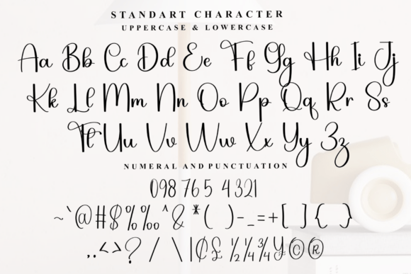 Pink Latte Font PNG with transparent background - Preview 4