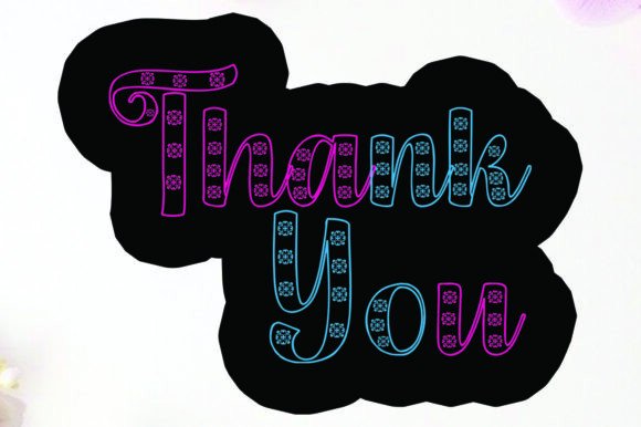 Relgina Script Font PNG with transparent background - Preview 5