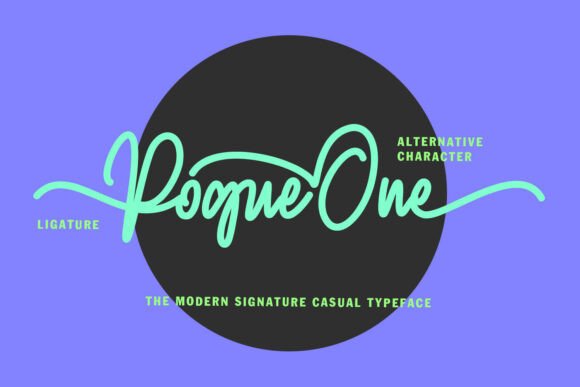 Rogue One Font PNG with transparent background - Preview 6