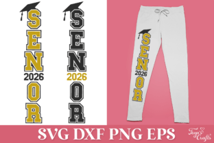 Senior 2026 Vertical SVG Cut File Graphic by Anastasia Feya · Creative ...