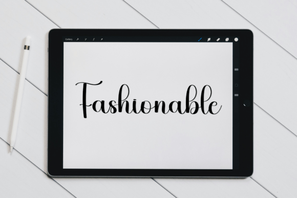 Smart Chubby Font PNG with transparent background - Preview 4