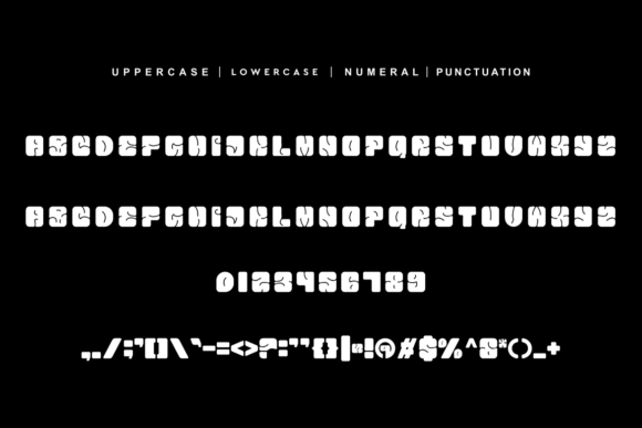 Ansygraz Font - Preview 2