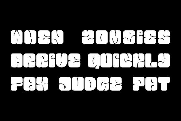 Ansygraz Font - Preview 3