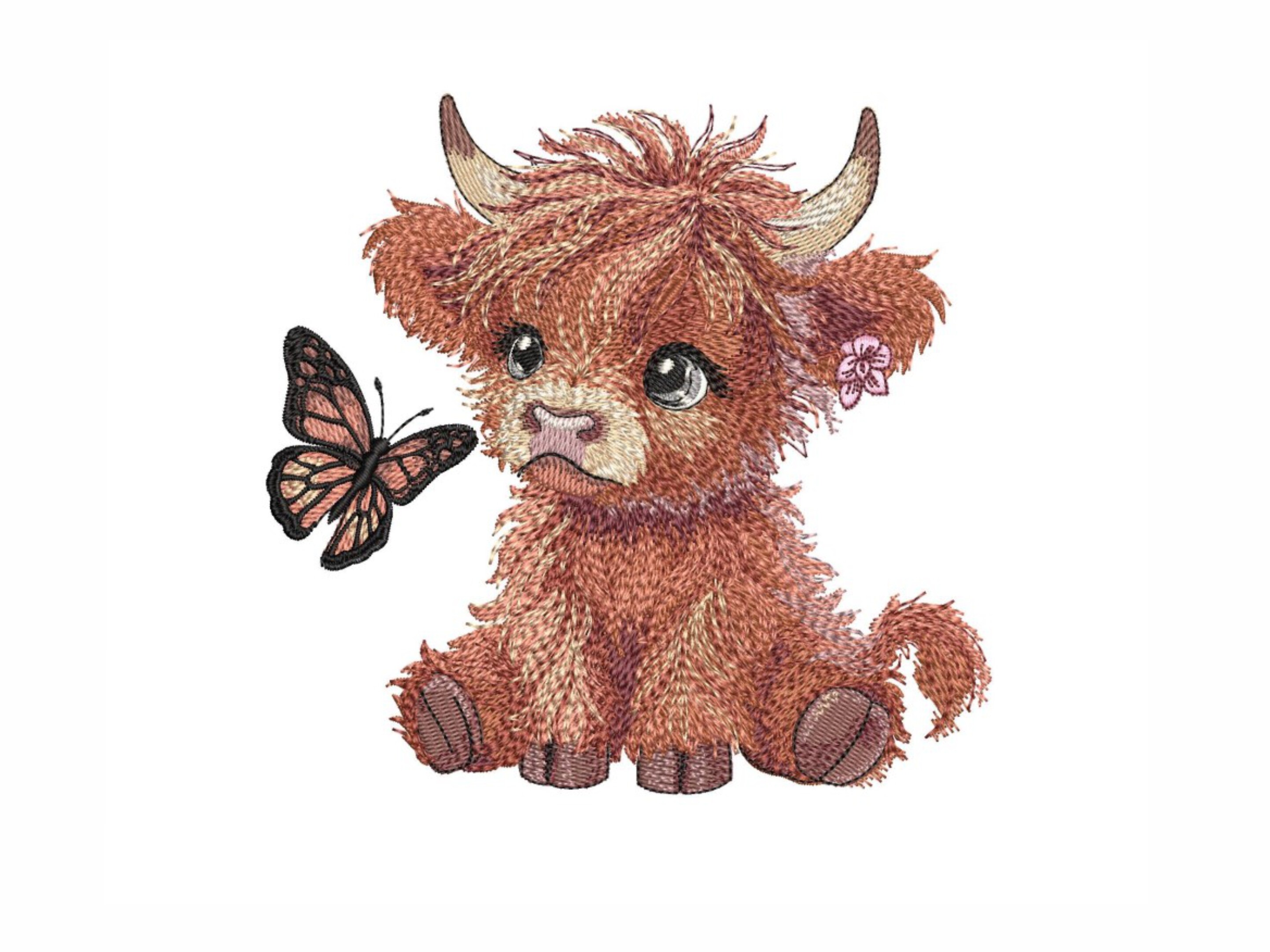 Baby Highland Cow