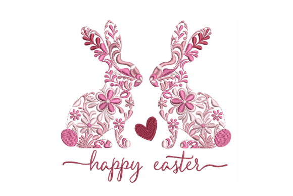 Bunnies in Flowers