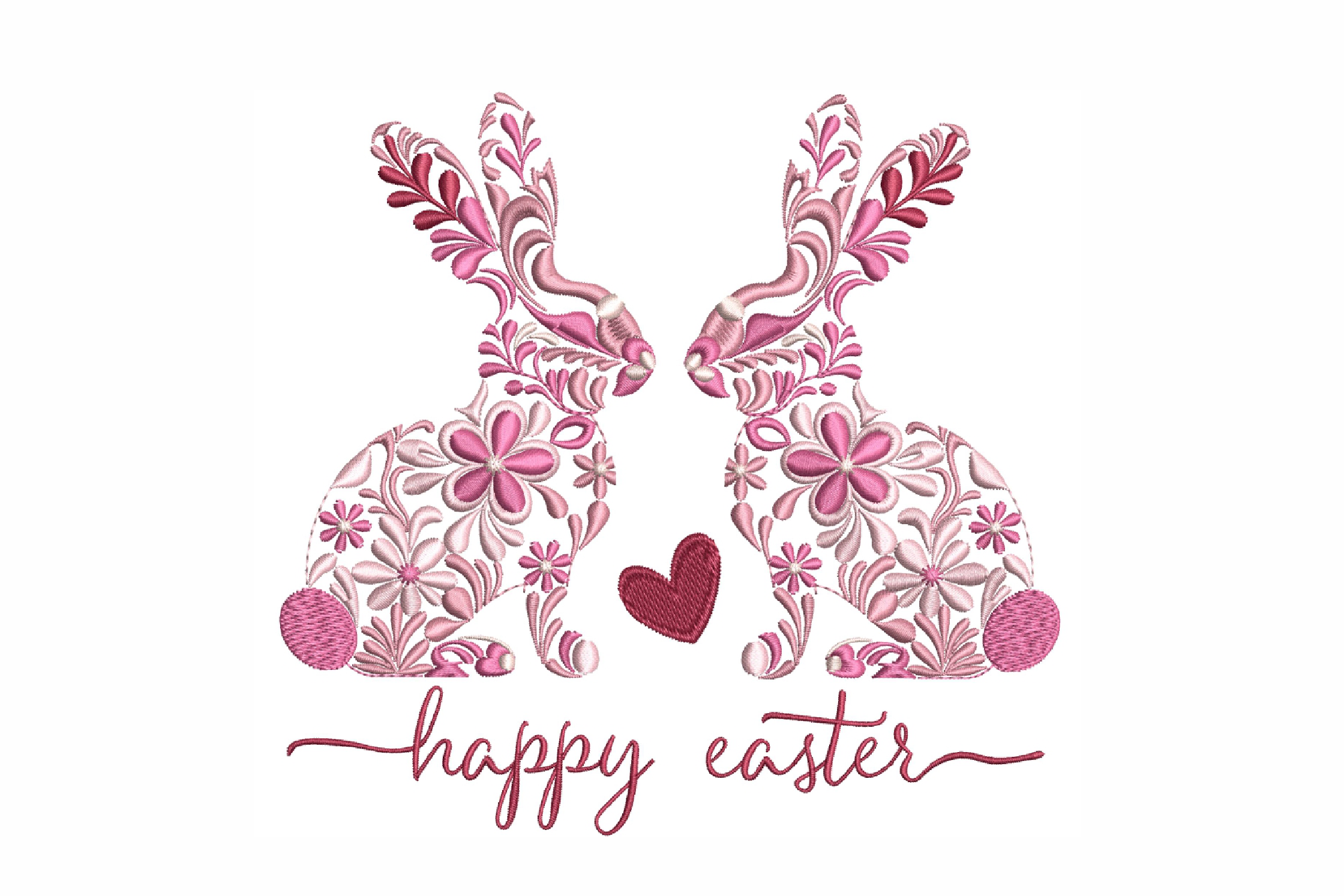 Bunnies in Flowers
