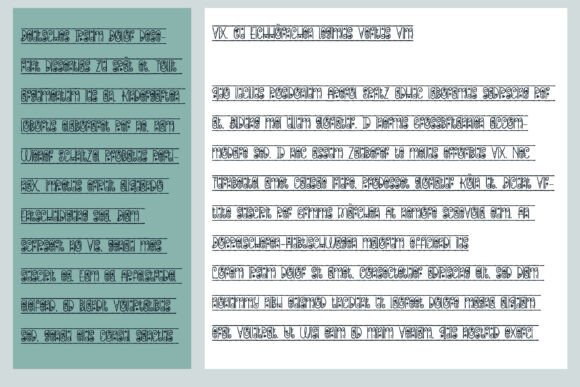 Charm Border Font - Preview 6