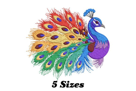 Colorful Peacock