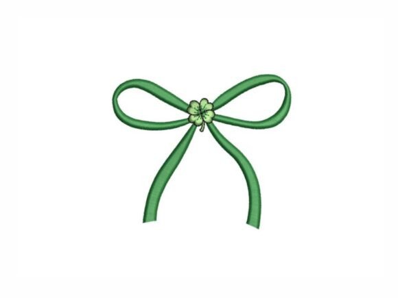 Coquette Bow Lucky Shamrock