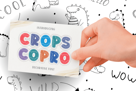 Crops Copro Font - Preview 2