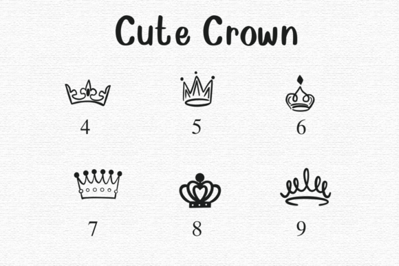 Cute Crown Font - Preview 3