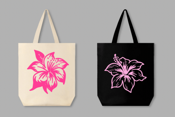 Cute Hibiscus Flower Font - Preview 4