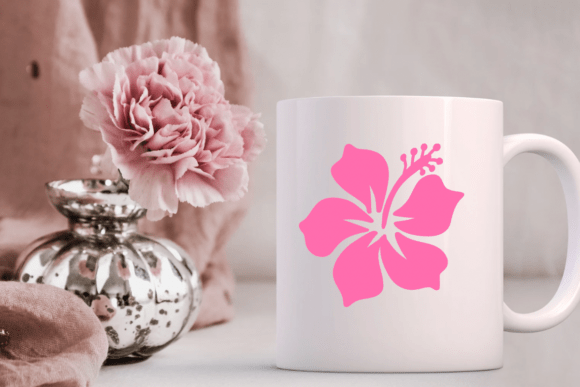 Cute Hibiscus Flower Font - Preview 6