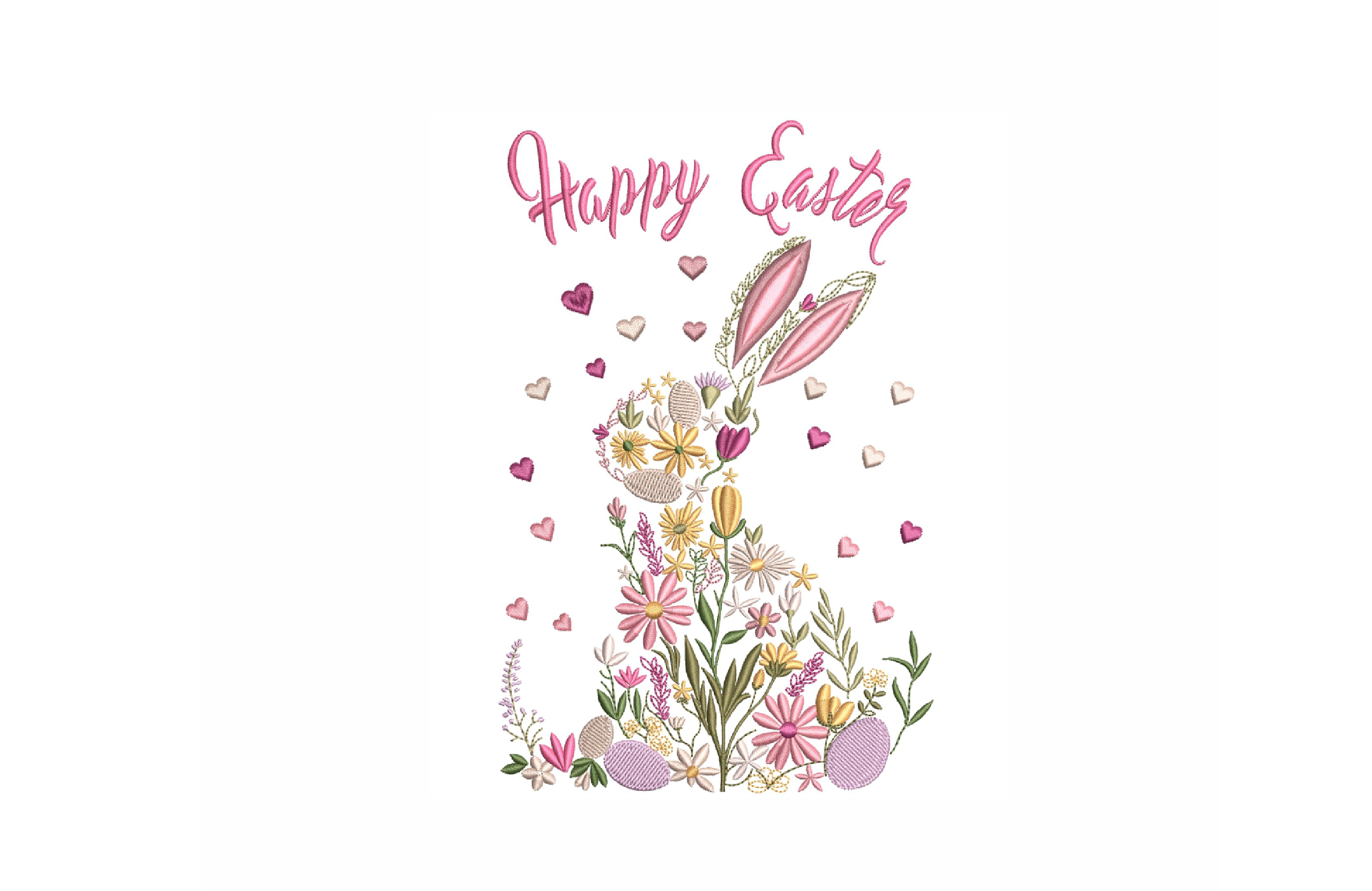 Easter Flower Bunny