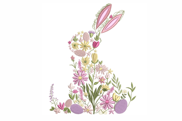 Easter Flower Bunny