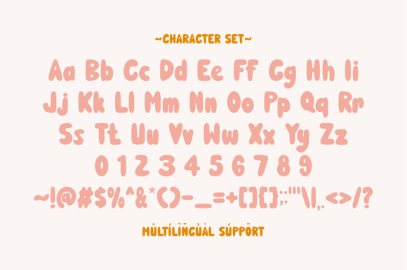 Evening Bubble Font - Preview 1