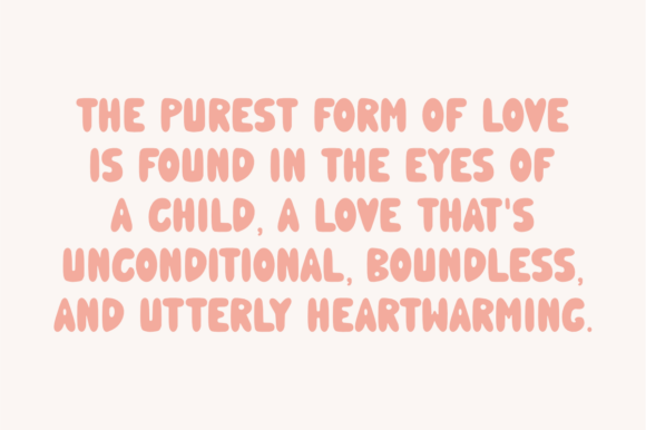 Evening Bubble Font - Preview 2