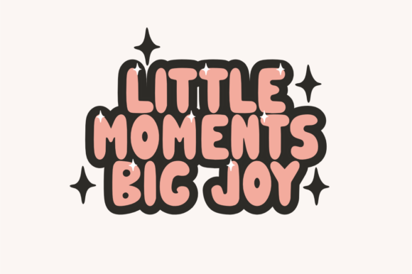 Evening Bubble Font - Preview 3