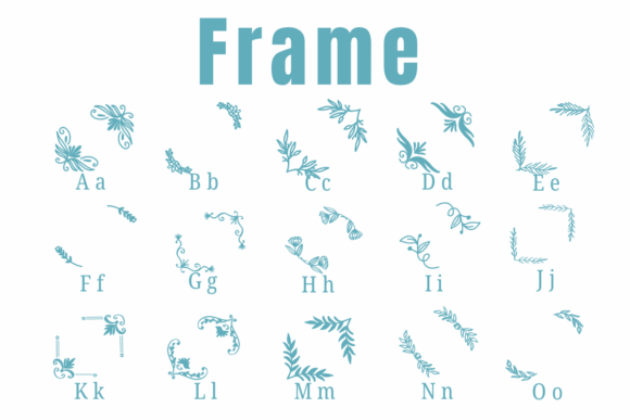 Frame Font - Preview 1