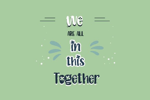 Irish Shamrock Font PNG with transparent background - Preview 1