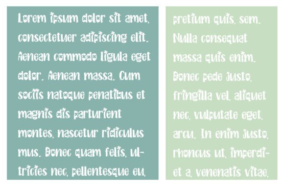 Irish Shamrock Font PNG with transparent background - Preview 3