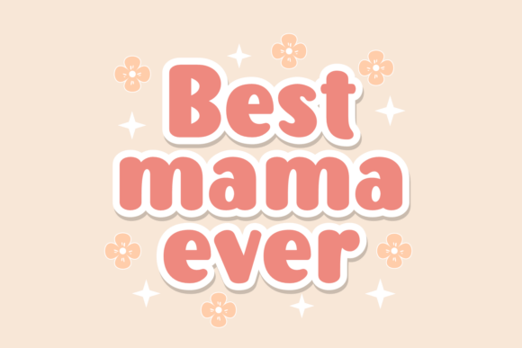 Kinder Delight Font PNG with transparent background - Preview 2