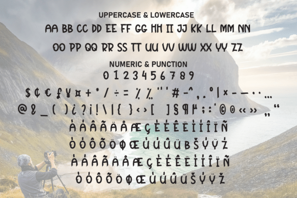 Lines Vibes Font PNG with transparent background - Preview 6