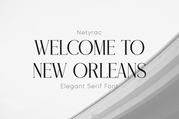 Netyrac Font PNG with transparent background - Preview 1