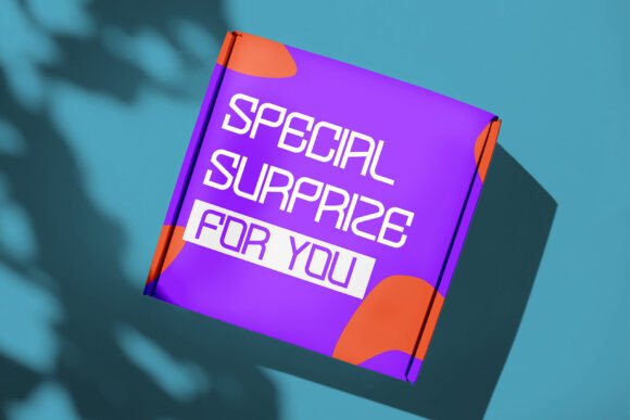 Picazo Display Font PNG with transparent background - Preview 2