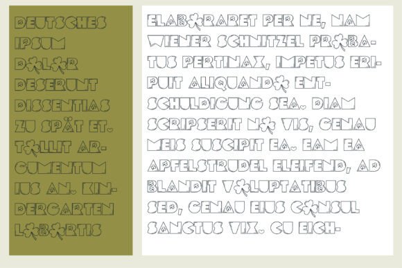 Pog Luck Font PNG with transparent background - Preview 6