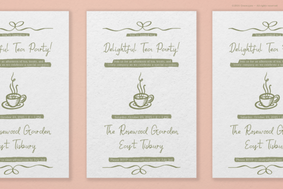 Sinatra Draw Font PNG with transparent background - Preview 1