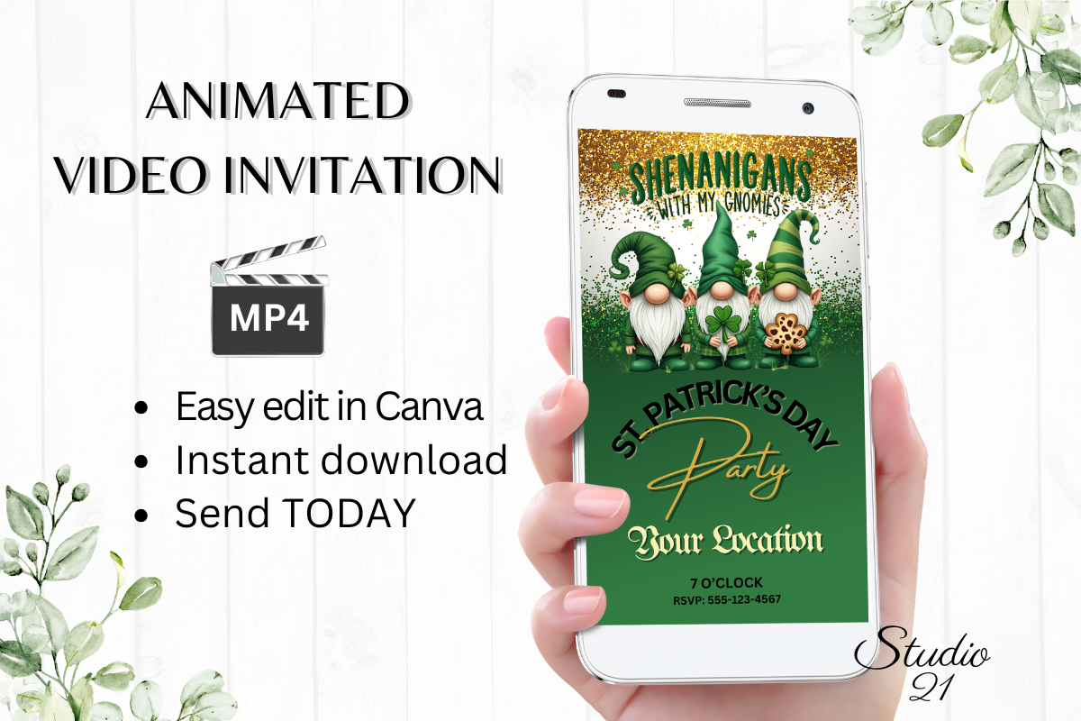 St. Patrick's Day Invitation