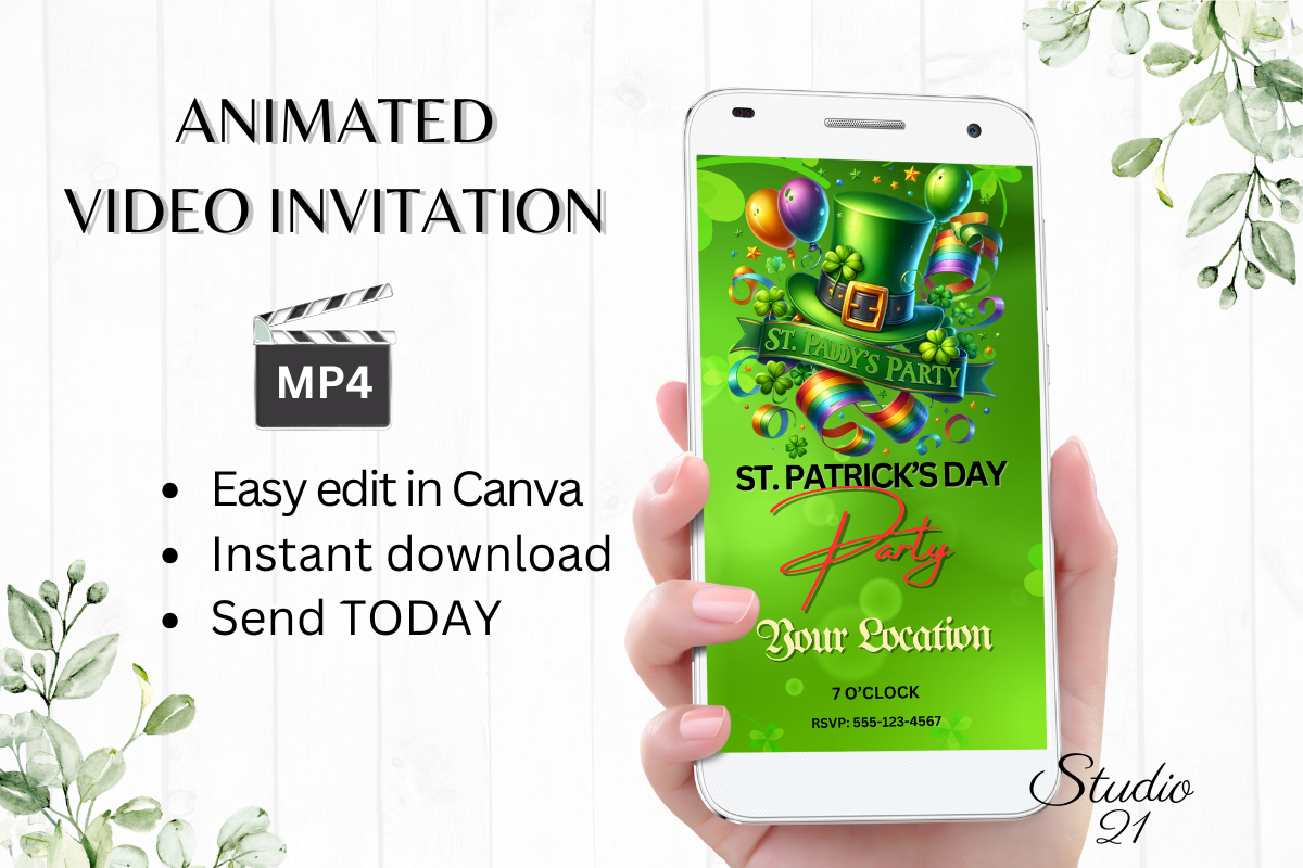 St. Patrick's Day Invitation