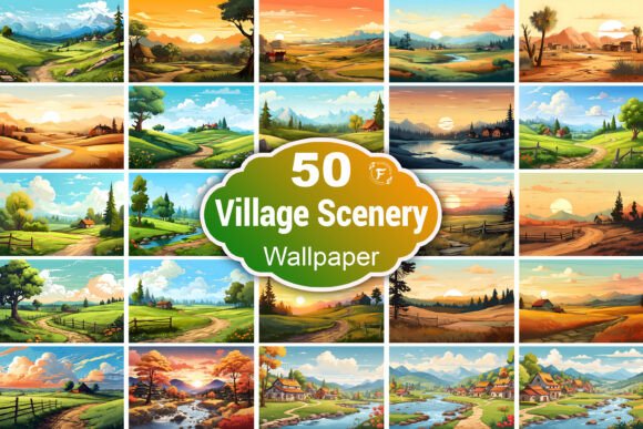Village Wallpaper