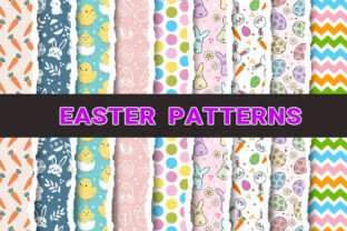 09 Easter Digital Paper Backgrounds Graphic by PiXimCreator · Creative ...