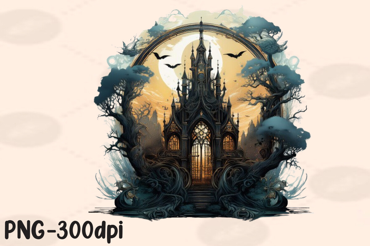 Antique Gothic Sublimation Graphic by PrintExpert · Creative Fabrica