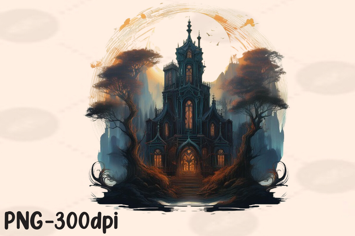 Antique Gothic Sublimation Graphic by PrintExpert · Creative Fabrica