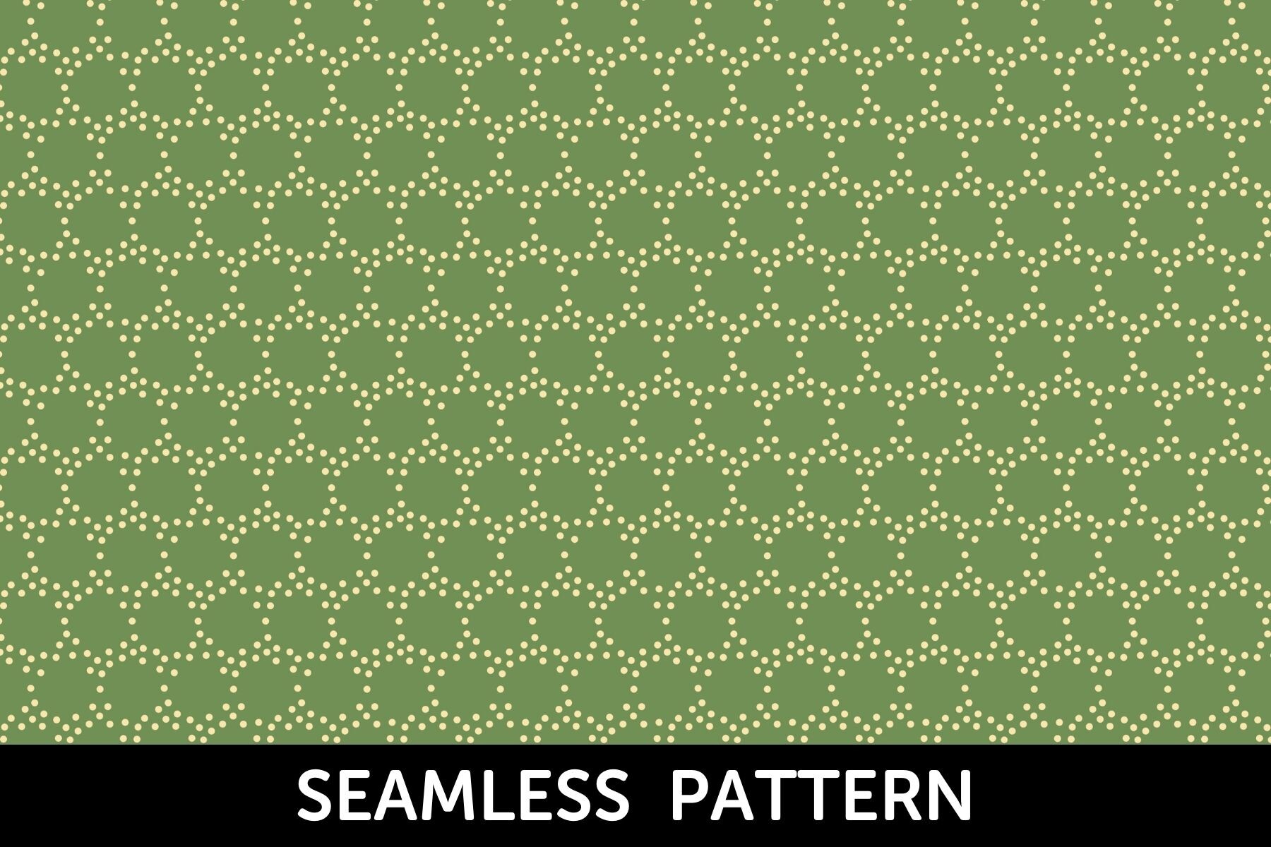 Cream Dots Circular Geometric Pattern Graphic by Diginuity · Creative ...