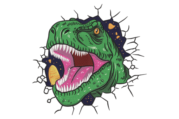 Ferocious T-Rex Dinosaur