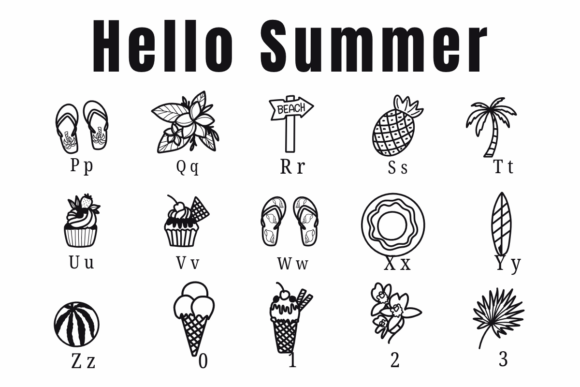 Hello Summer Font - Preview 2