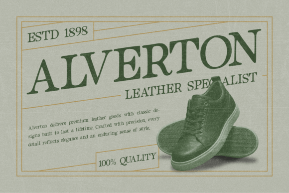 Lastire Font PNG with transparent background - Preview 1
