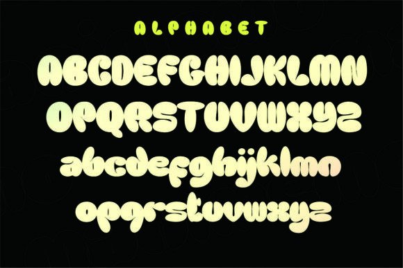 Manimemo Font PNG with transparent background - Preview 1