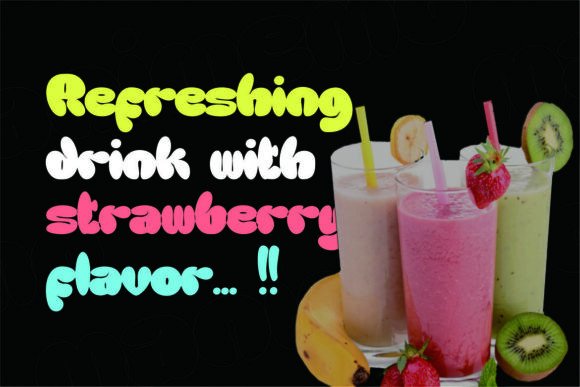 Manimemo Font PNG with transparent background - Preview 3