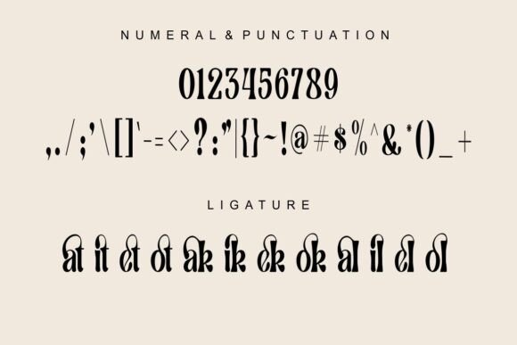Meladika Font PNG with transparent background - Preview 2