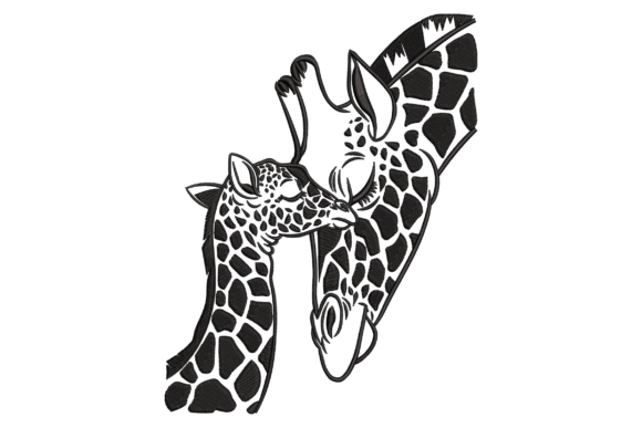 Mother & Baby Giraffe