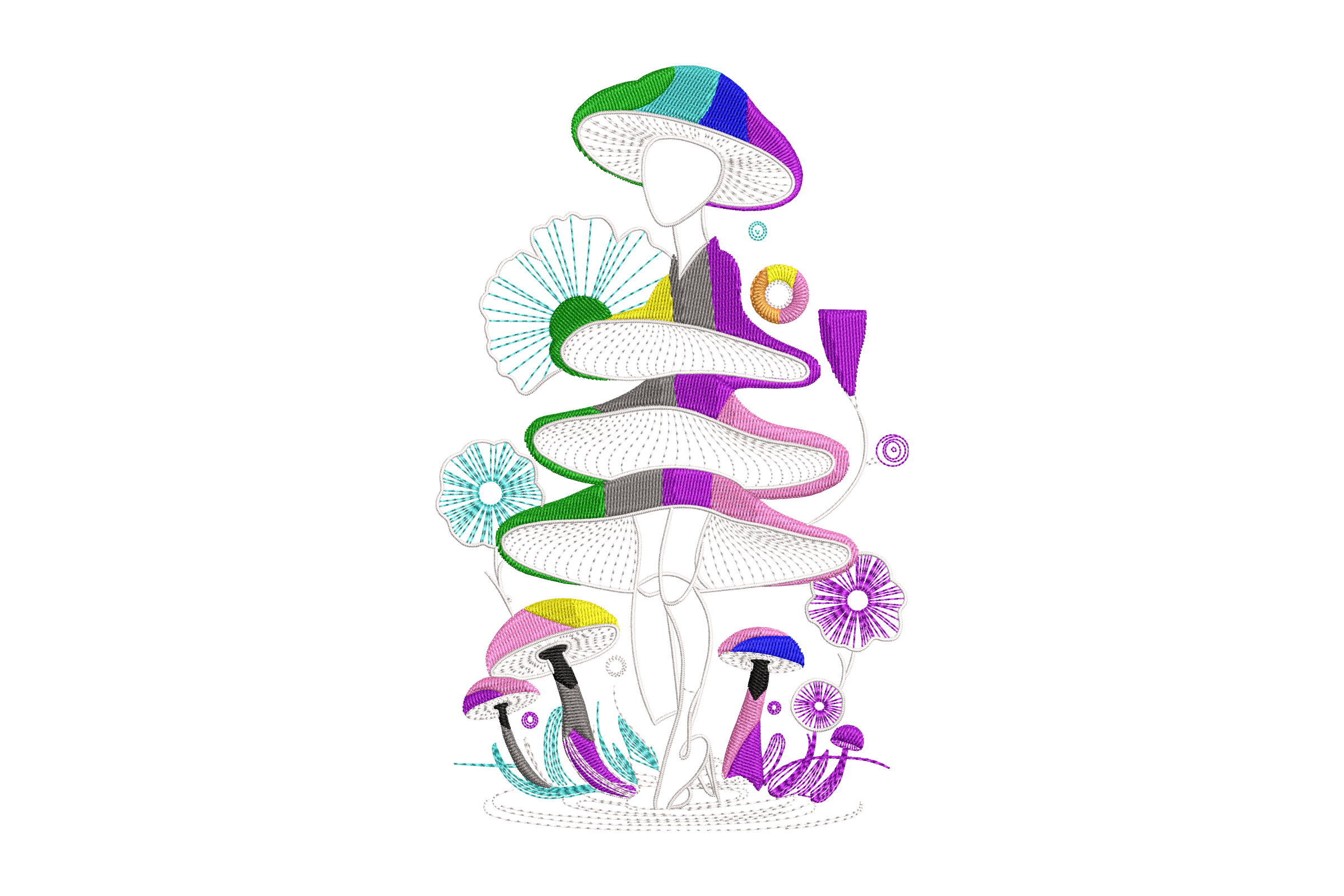 Mystical Mushroom Fairy