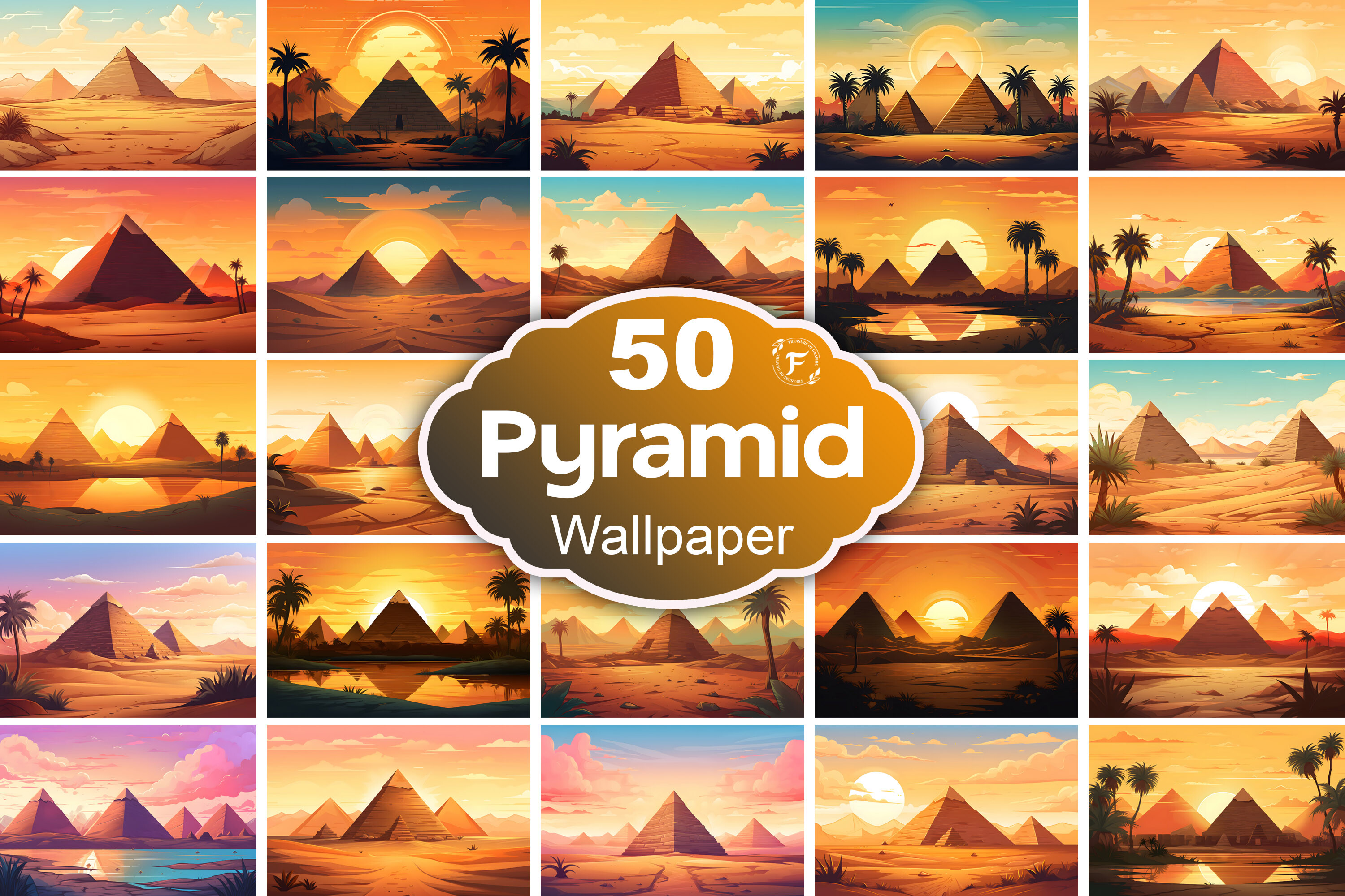 Pyramid Wallpaper