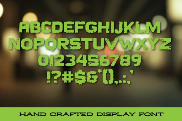 Riffy Raffy Font PNG with transparent background - Preview 1