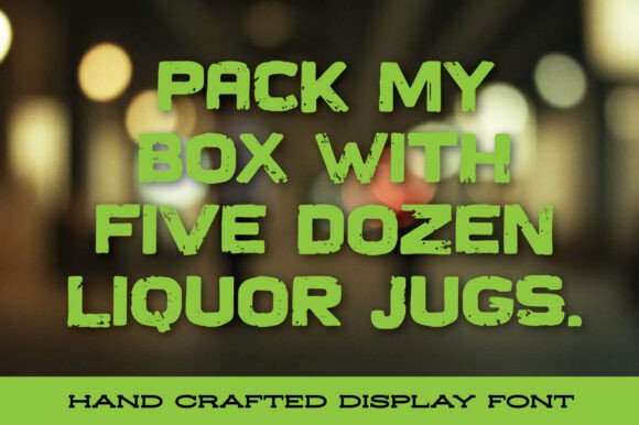 Riffy Raffy Font PNG with transparent background - Preview 2